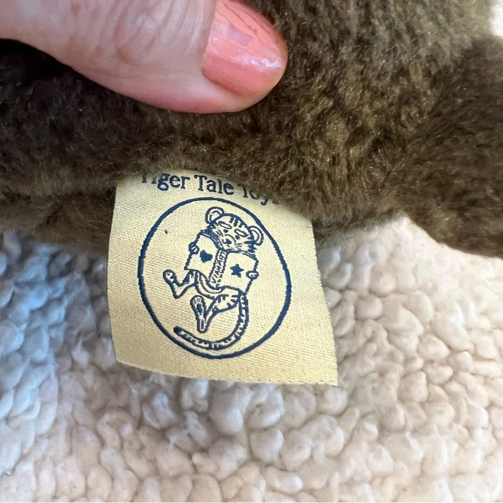Ivan the Ibex Plush Plush Goat Toy Ram Tiger Tale Toys 8”